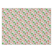 Nappe Joyeux Noël Père Noël livre des cadeaux (Devant (Horizontal))