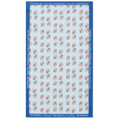 Nappe Joyeux Noël Personnaliser le nom de famille ou le  (Devant)