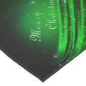 Nappe Joyeux Noël vert (Angle)