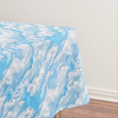 Nappe Joyeux nuages ensoleillés Arrière - plan bleu (In Situ)