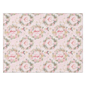 Nappe Joyeux Nutcracker rose Vacances Beaux Guirlande pe (Devant (Horizontal))