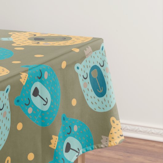 Nappe Joyeux Ours Kings (In Situ)