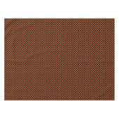 Nappe Joyeux point Polka Orange noir d'Halloween (Devant (Horizontal))