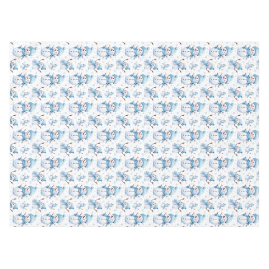 Nappe Joyeux Snowmen (Devant (Horizontal))