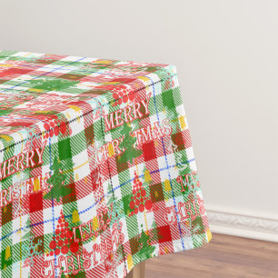 Nappe Joyeux tatan décoratif de Noël