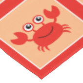 Nappe Joyeux tissu de table de crabe (Angle)
