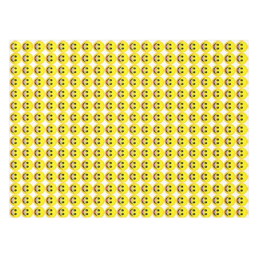 Nappe Joyeux visage (Devant (Horizontal))