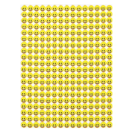 Nappe Joyeux visage (Devant)