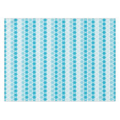 Nappe juive de vacances d'étoile de David - blanc (Devant (Horizontal))
