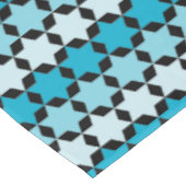 Nappe juive de vacances d'étoile de David - noir (Angle)