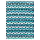 Nappe juive de vacances d'étoile de David - noir (Devant)