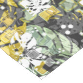 Nappe jungle tropicale sans joint exotique feuilles abst (Angle)