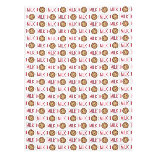 Nappe Jus De Lait Chocolat Chip Cookies Snack Aliments F (Devant)