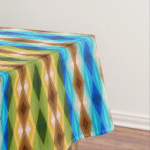 Nappe Kaleidoscope couleur plage Tropical Art Abstrait (In Situ)