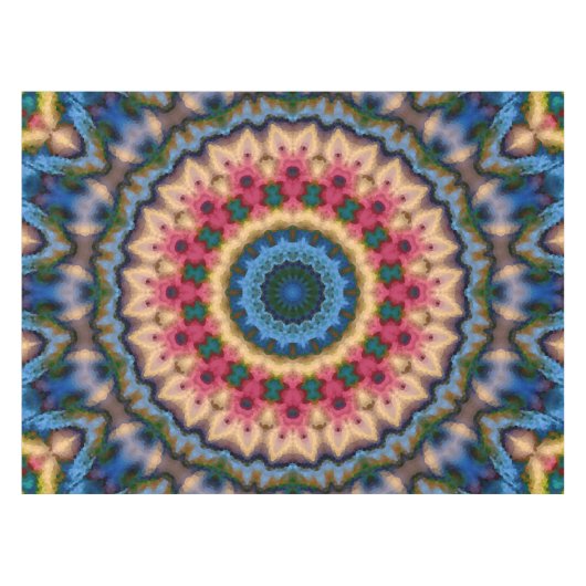 Nappe Kaléidoscope en mosaïque sans joint abstrait moder (Devant (Horizontal))