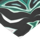 Nappe kaléidoscope marocain-africain motif sombre (Angle)