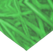 Nappe Kaléidoscope vert vintage de fractale de trèfle (Angle)