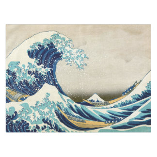 Nappe Katsushika Hokusai - La Grande vague au large de K