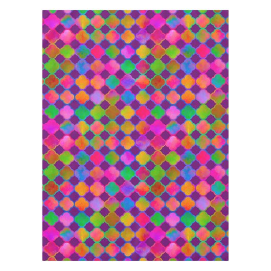 Nappe Kazbar Couleur Violet Foncé (Devant)