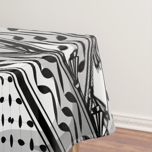 Nappe Keffiyeh Écharpe palestinienne tissu traditionnel (In Situ)