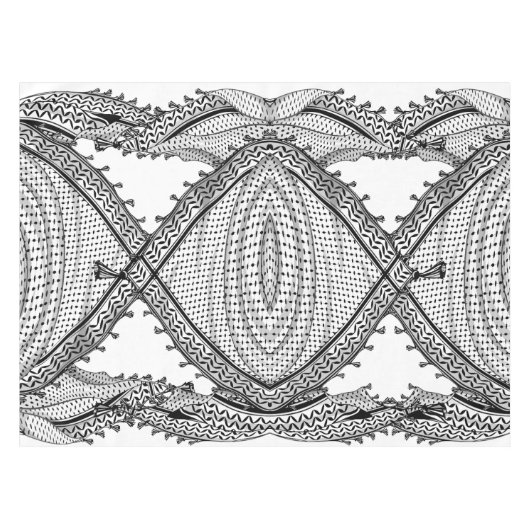 Nappe Keffiyeh Écharpe palestinienne tissu traditionnel (Devant (Horizontal))