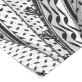 Nappe Keffiyeh Écharpe palestinienne tissu traditionnel (Angle)