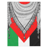 Nappe Keffiyeh Écharpe palestinienne tissu traditionnel (Devant)