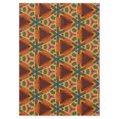 Nappe Kente Geometrics Kwanzaa Afrocentric Table Cloth (Devant)