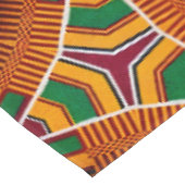 Nappe Kente Geometrics Kwanzaa Afrocentric Table Cloth (Angle)