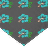 Nappe Ketmie turquoise mignonne chic tropicale élégante (Angle)