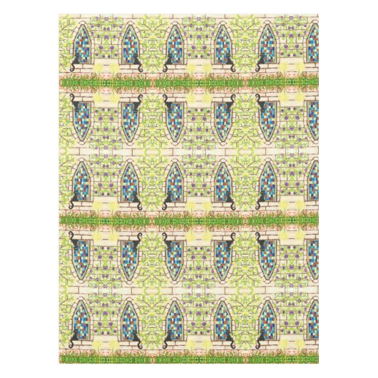 Nappe Kitty dans une fenêtre (Devant)