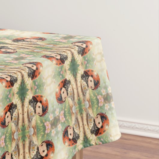 Nappe La coccinelle et le royaume de nectar caché (In Situ)