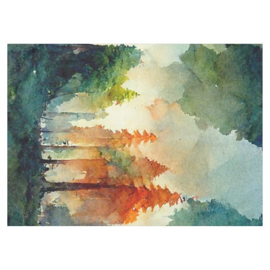 Nappe La forêt (nature) (Devant (Horizontal))