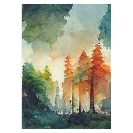 Nappe La forêt (nature) (Devant)