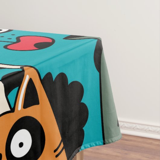 Nappe La foule des chats (In Situ)