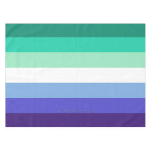 Nappe La palette de drapeau des hommes gays trans-inclus