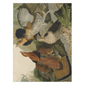 Nappe La peinture d'Audubon d'un trio de grouse de (Devant)