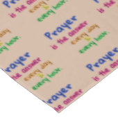 Nappe La prière est la réponse (Angle)