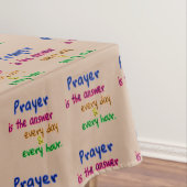 Nappe La prière est la réponse (In Situ)