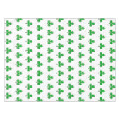 Nappe La Saint-Patrick Vert Irlandais Trèfle Shamrock (Devant (Horizontal))