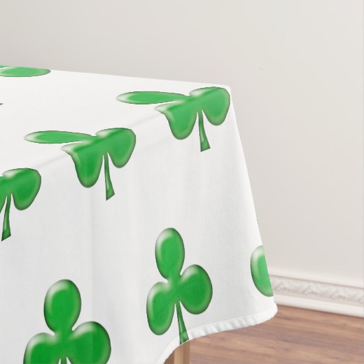 Nappe La Saint-Patrick Vert Irlandais Trèfle Shamrock (In Situ)