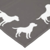 Nappe Labrador Baby shower de chien Laboratoire gris Neu (Angle)