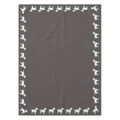 Nappe Labrador Baby shower de chien Laboratoire gris Neu (Devant)