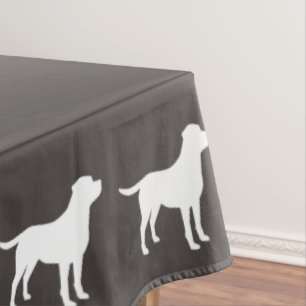 Nappe Labrador Baby shower de chien Laboratoire gris Neu