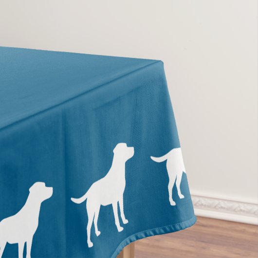Nappe Labrador Chien Baby shower Blue Boy Lab (In Situ)