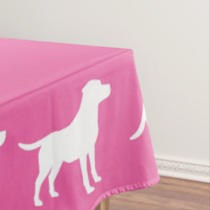 Nappe Labrador Chien Baby shower Girl Lab Rose