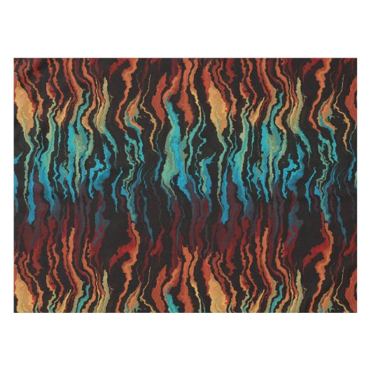 Nappe L'abstrait incendie (Devant (Horizontal))