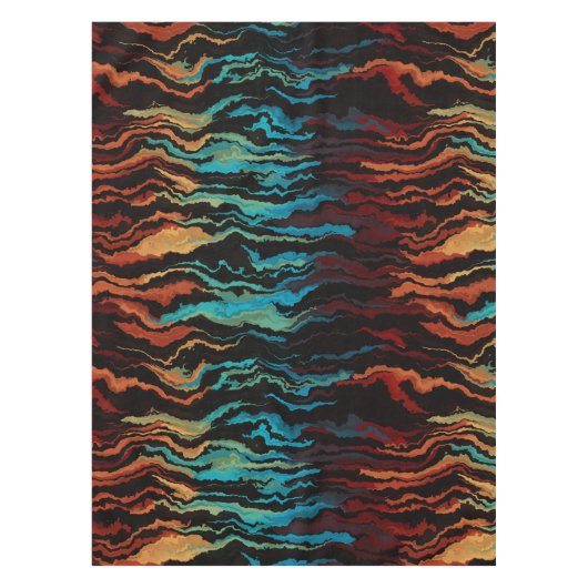 Nappe L'abstrait incendie (Devant)