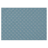 Nappe Labyrinthe bleu espiègle sur toute couleur (Devant (Horizontal))