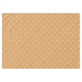 Nappe Labyrinthe orange espiègle sur toute couleur (Devant (Horizontal))